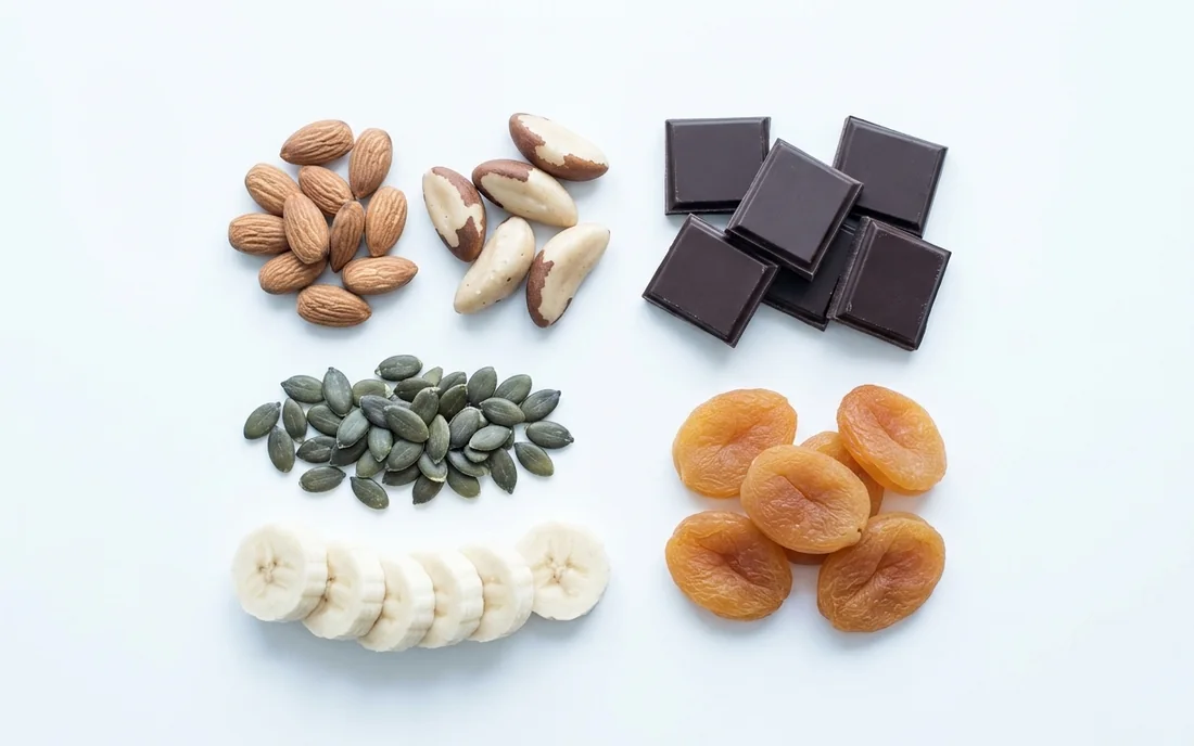 Aliments riches en magnésium : top 30 et quantités détaillées