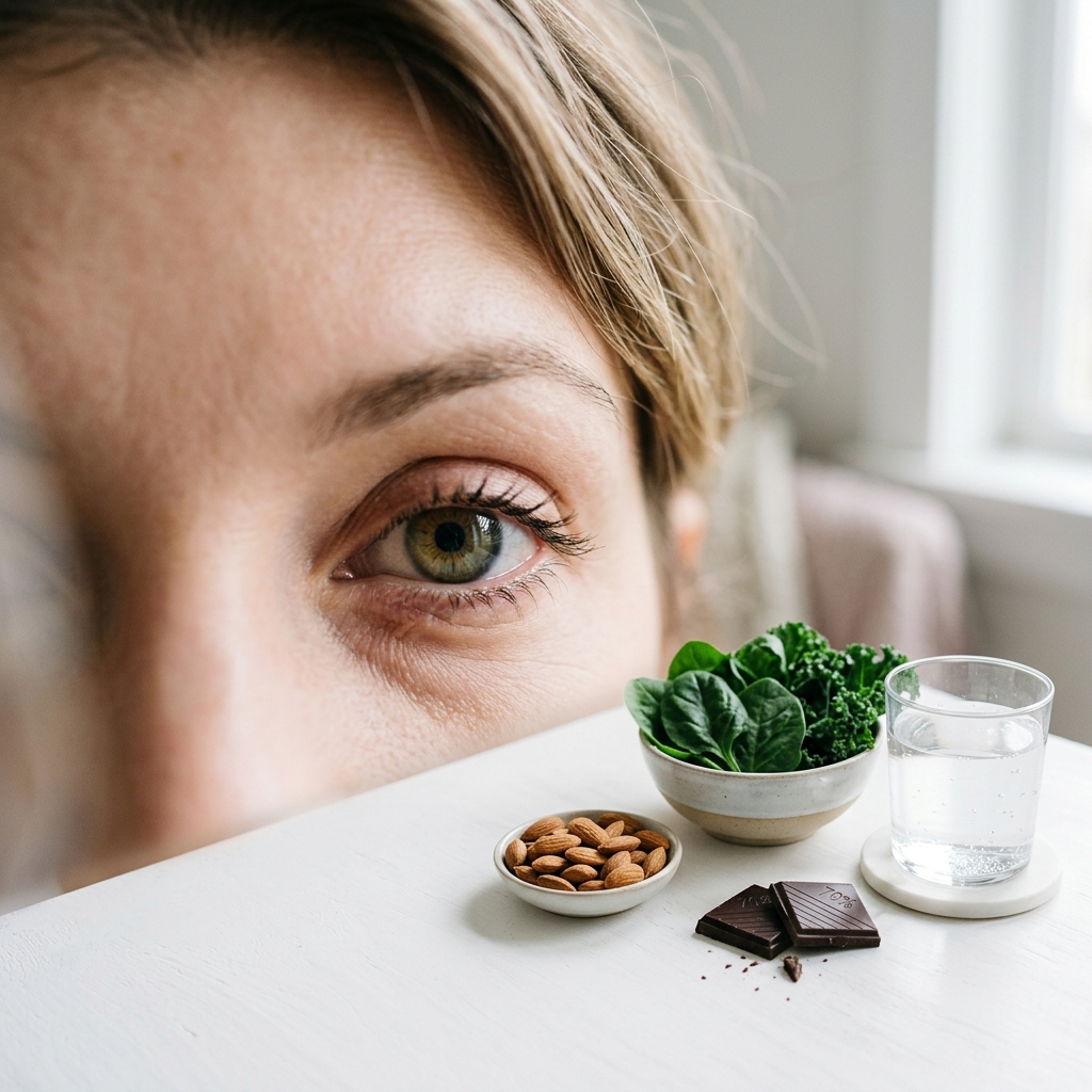 Magnésium et yeux qui sautent : comprendre et stopper la myokymie palpébrale